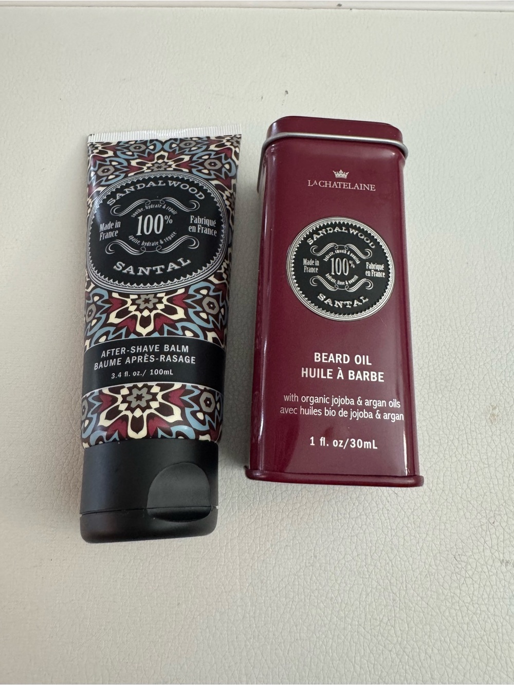La Chatelaine Sandalwood/Santal Beard Oil & After-Shave Balm